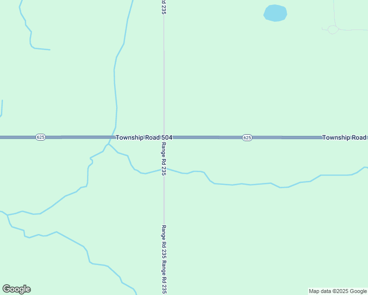 map of restaurants, bars, coffee shops, grocery stores, and more near Range Road 235 in Stettler