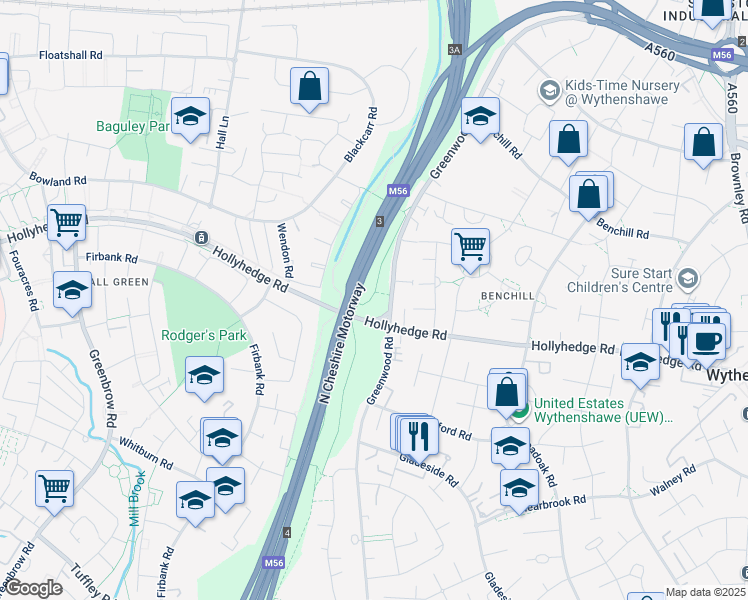 Greenwood Road, Wythenshawe England Walk Score