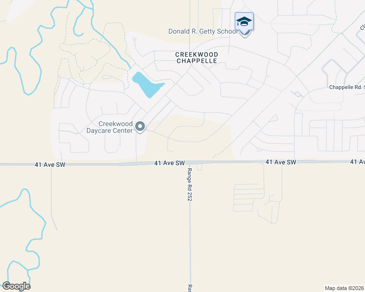 map of restaurants, bars, coffee shops, grocery stores, and more near 3206-4060 156 Street Southwest in Edmonton