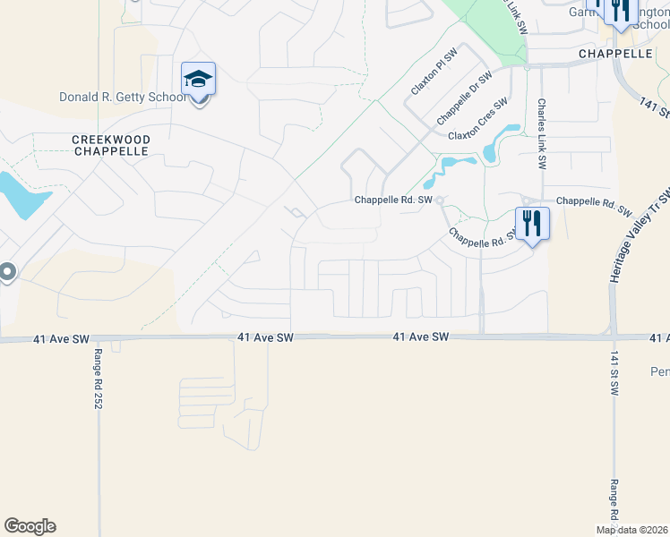 map of restaurants, bars, coffee shops, grocery stores, and more near in Edmonton