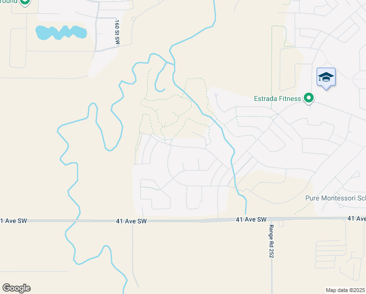 map of restaurants, bars, coffee shops, grocery stores, and more near Crawford Drive Southwest in Edmonton