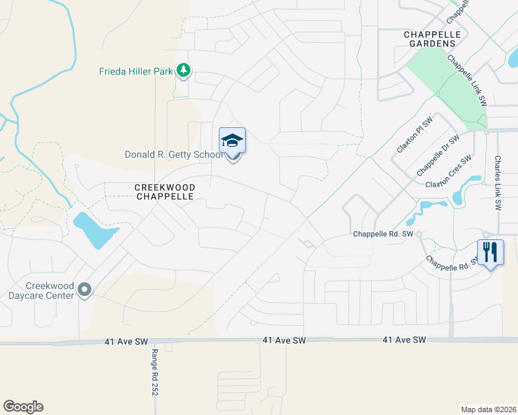 map of restaurants, bars, coffee shops, grocery stores, and more near in Edmonton