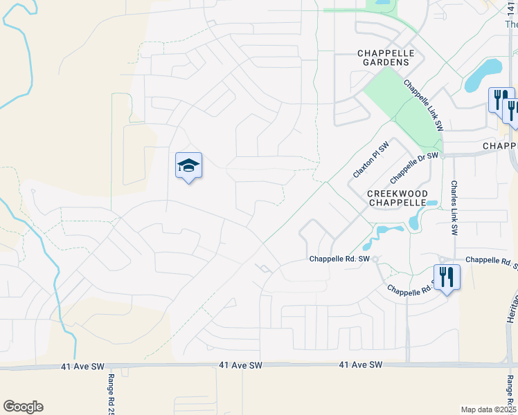 map of restaurants, bars, coffee shops, grocery stores, and more near in Edmonton