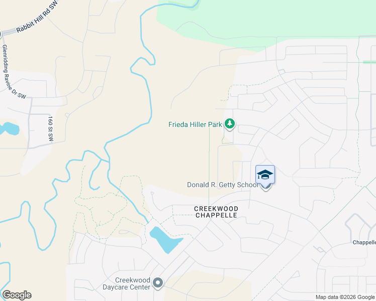 map of restaurants, bars, coffee shops, grocery stores, and more near 3130 156 Street Southwest in Edmonton