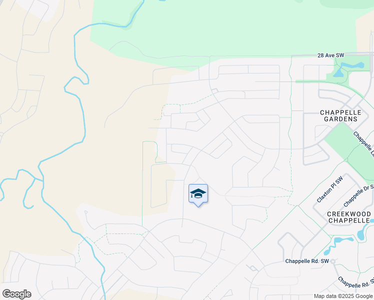 map of restaurants, bars, coffee shops, grocery stores, and more near 4323 Cooke Lane Southwest in Edmonton