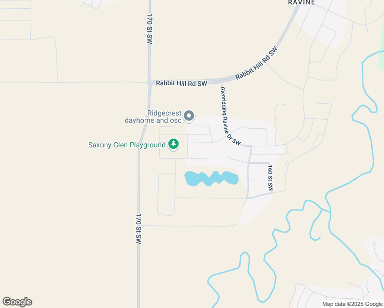map of restaurants, bars, coffee shops, grocery stores, and more near 16644 30 Avenue Southwest in Edmonton