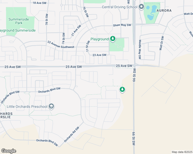 map of restaurants, bars, coffee shops, grocery stores, and more near 2297 Chokecherry Close Southwest in Edmonton