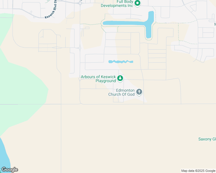 map of restaurants, bars, coffee shops, grocery stores, and more near 1703 184 Street Southwest in Edmonton