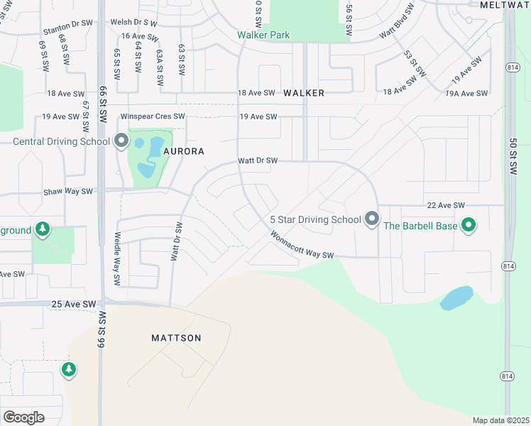map of restaurants, bars, coffee shops, grocery stores, and more near 2031 Wonnacott Way in Edmonton