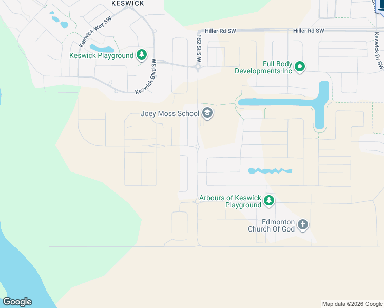 map of restaurants, bars, coffee shops, grocery stores, and more near in Edmonton