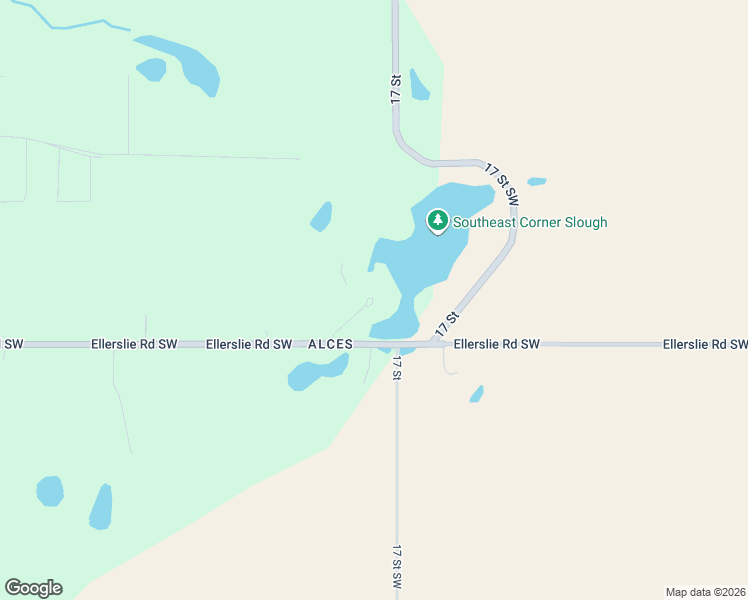 map of restaurants, bars, coffee shops, grocery stores, and more near 1730 Ellerslie Road Southwest in Edmonton