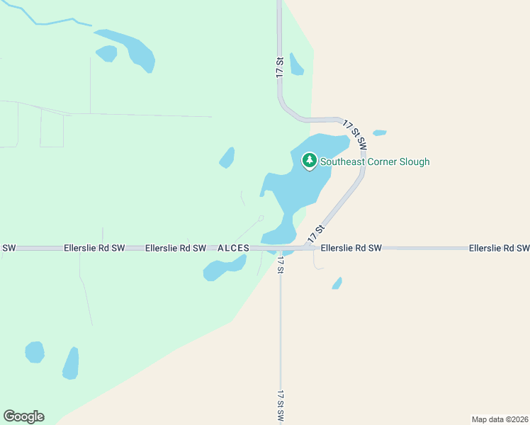 map of restaurants, bars, coffee shops, grocery stores, and more near 1730 Ellerslie Road Southwest in Edmonton