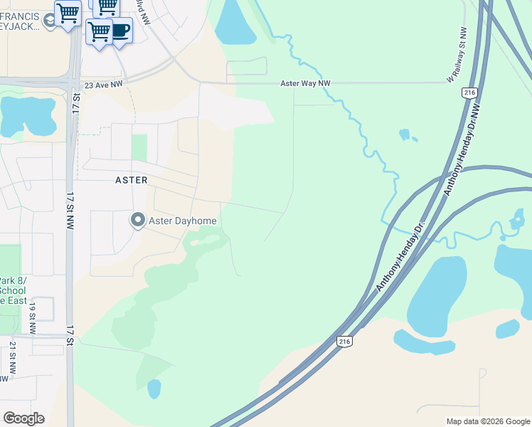 map of restaurants, bars, coffee shops, grocery stores, and more near 1109 23 Avenue Northwest in Edmonton