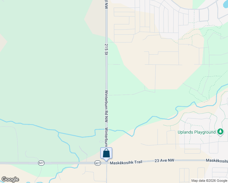 map of restaurants, bars, coffee shops, grocery stores, and more near 2779 215 Street Northwest in Spruce Grove