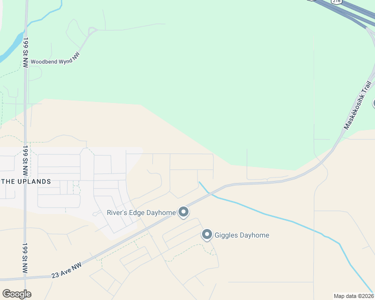 map of restaurants, bars, coffee shops, grocery stores, and more near 2920 184 Street Northwest in Edmonton