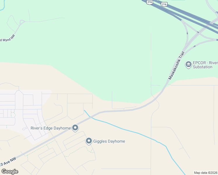 map of restaurants, bars, coffee shops, grocery stores, and more near 2920 184 Street Northwest in Edmonton