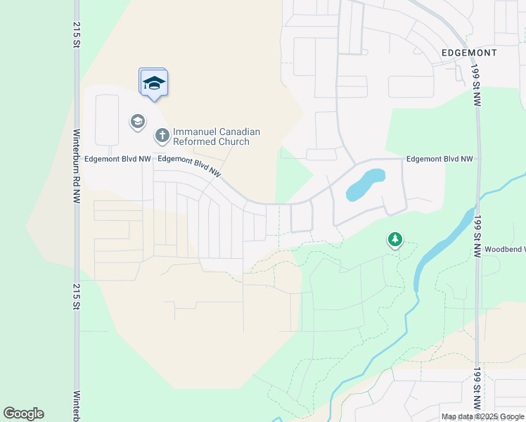 map of restaurants, bars, coffee shops, grocery stores, and more near 5173 Edgemont Boulevard Northwest in Edmonton
