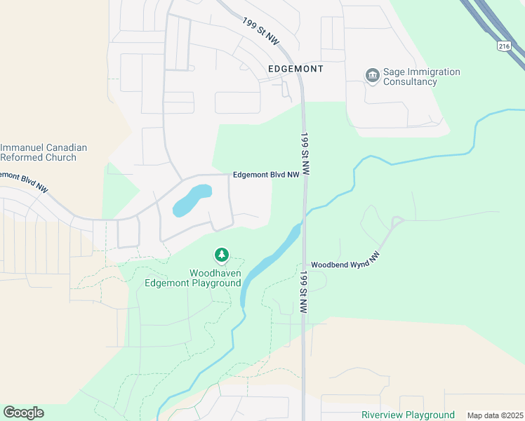 map of restaurants, bars, coffee shops, grocery stores, and more near 5718 Edworthy Landing Northwest in Edmonton