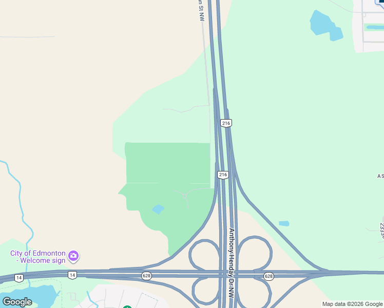 map of restaurants, bars, coffee shops, grocery stores, and more near 3408 Meridian Street Northwest in Edmonton