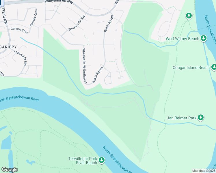 map of restaurants, bars, coffee shops, grocery stores, and more near 13 Prestige Point Northwest in Edmonton