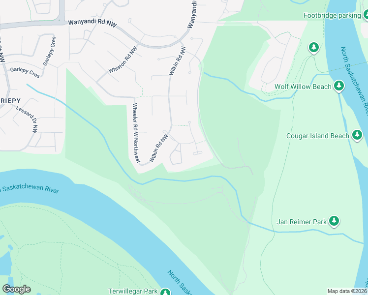 map of restaurants, bars, coffee shops, grocery stores, and more near 271 Wilson Lane Northwest in Edmonton