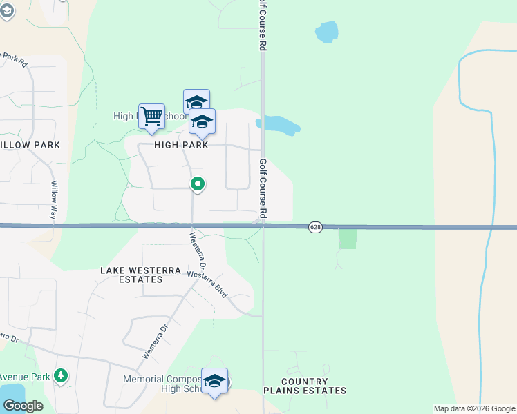 map of restaurants, bars, coffee shops, grocery stores, and more near 24 Golf Course Road in Stony Plain