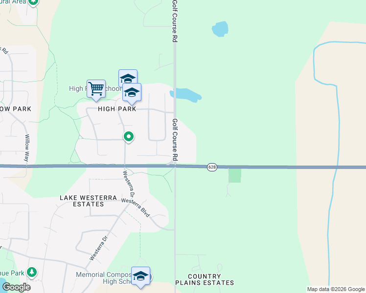 map of restaurants, bars, coffee shops, grocery stores, and more near 24 Golf Course Road in Stony Plain