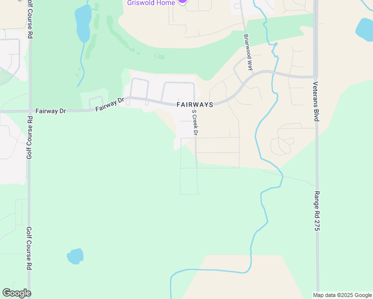 map of restaurants, bars, coffee shops, grocery stores, and more near 59 South Creek Wynd in Stony Plain