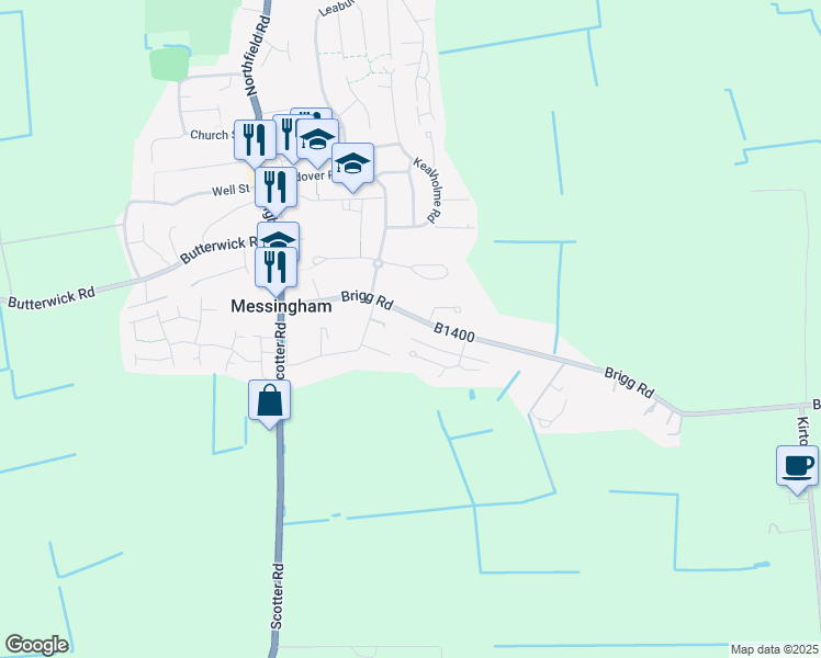 Brigg Road, Messingham England Walk Score