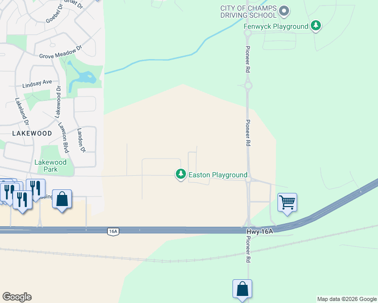 map of restaurants, bars, coffee shops, grocery stores, and more near in Spruce Grove