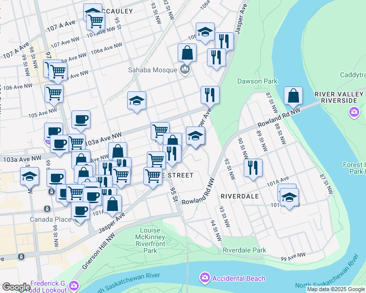 9336 Jasper Avenue, Edmonton AB Walk Score