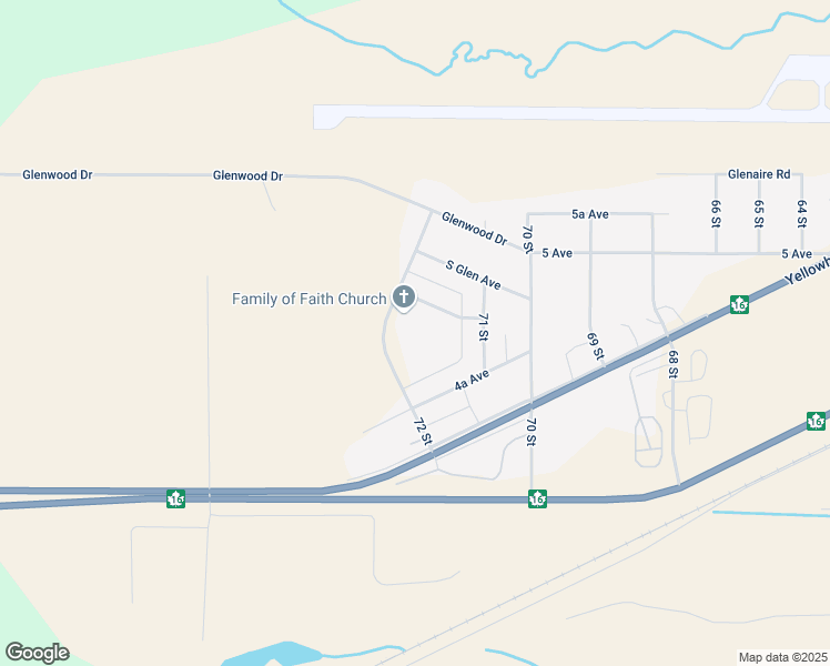 map of restaurants, bars, coffee shops, grocery stores, and more near 7124 Park Glen Avenue in Edson