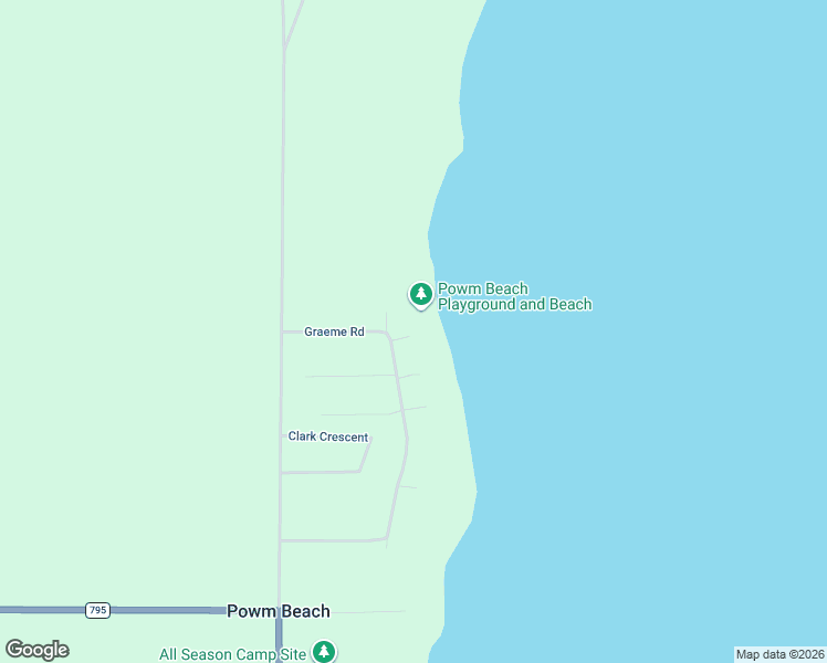 map of restaurants, bars, coffee shops, grocery stores, and more near Michael Place in Bright Sand