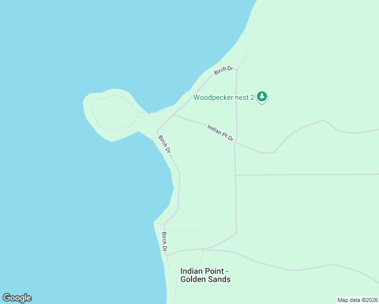 map of restaurants, bars, coffee shops, grocery stores, and more near Birch Drive in Bright Sand