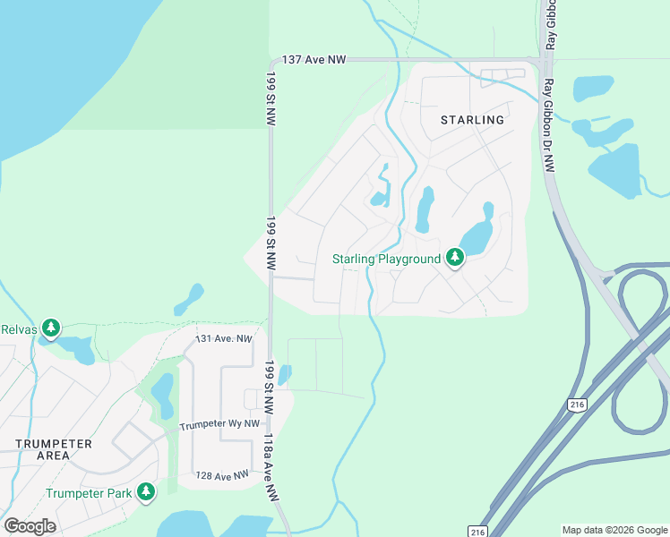 map of restaurants, bars, coffee shops, grocery stores, and more near 3376 Chickadee Drive Northwest in Edmonton