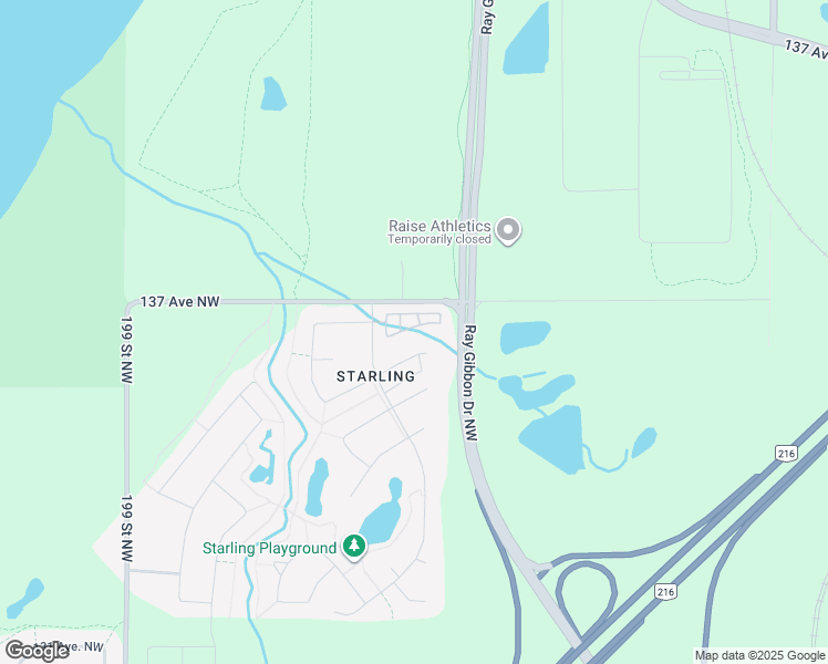 map of restaurants, bars, coffee shops, grocery stores, and more near 1391 Starling Drive Northwest in Edmonton