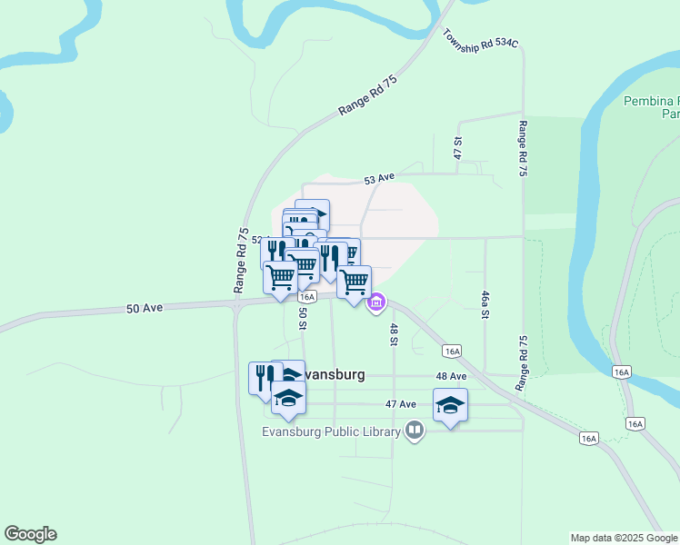 4926 50 Avenue, Evansburg AB Walk Score