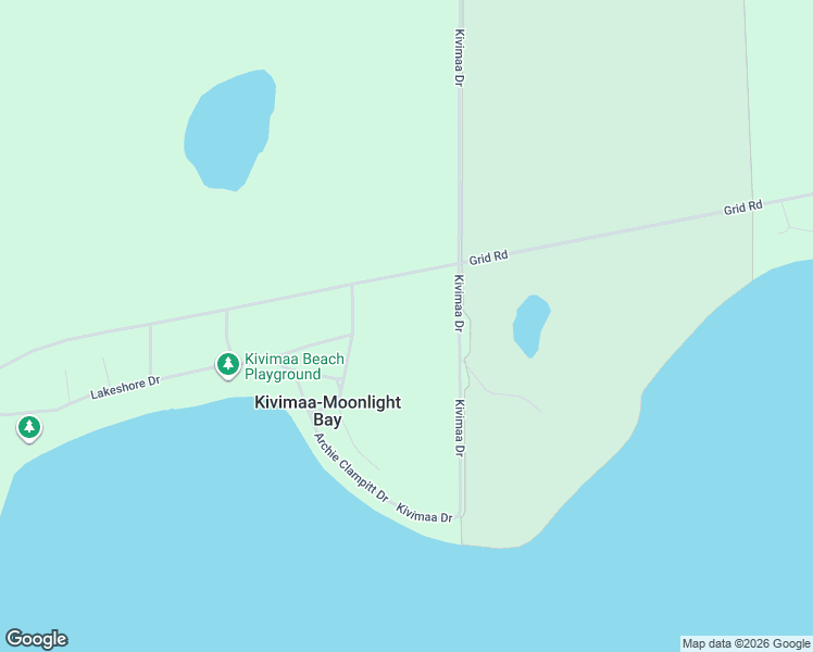 map of restaurants, bars, coffee shops, grocery stores, and more near Mattila Trail in Bright Sand