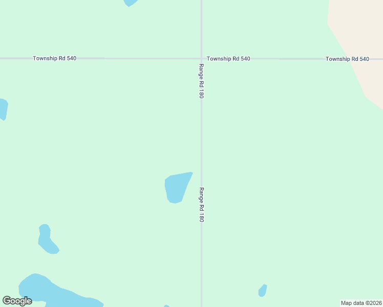 map of restaurants, bars, coffee shops, grocery stores, and more near 535062 Range Road 180 in Lamont County