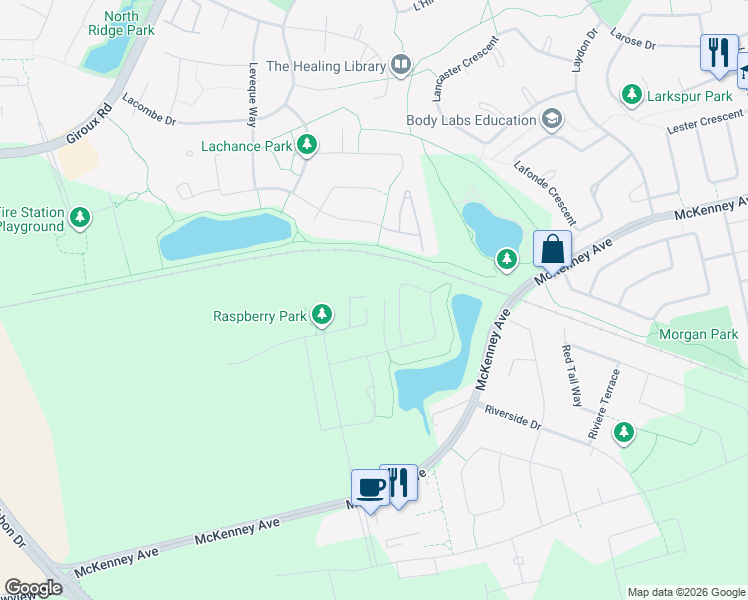 map of restaurants, bars, coffee shops, grocery stores, and more near 19 Genstar Annex in St. Albert