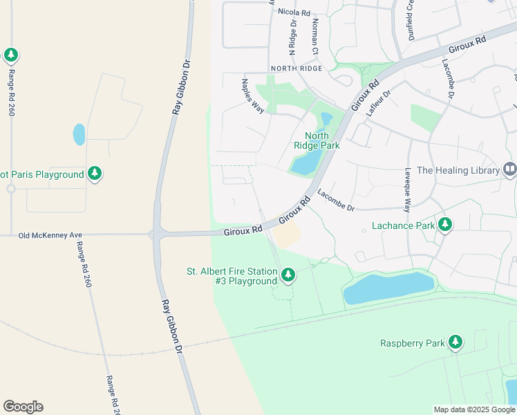 map of restaurants, bars, coffee shops, grocery stores, and more near in St. Albert