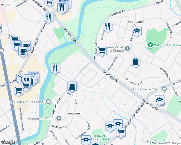 45 Beaverbrook Crescent, St. Albert AB Walk Score