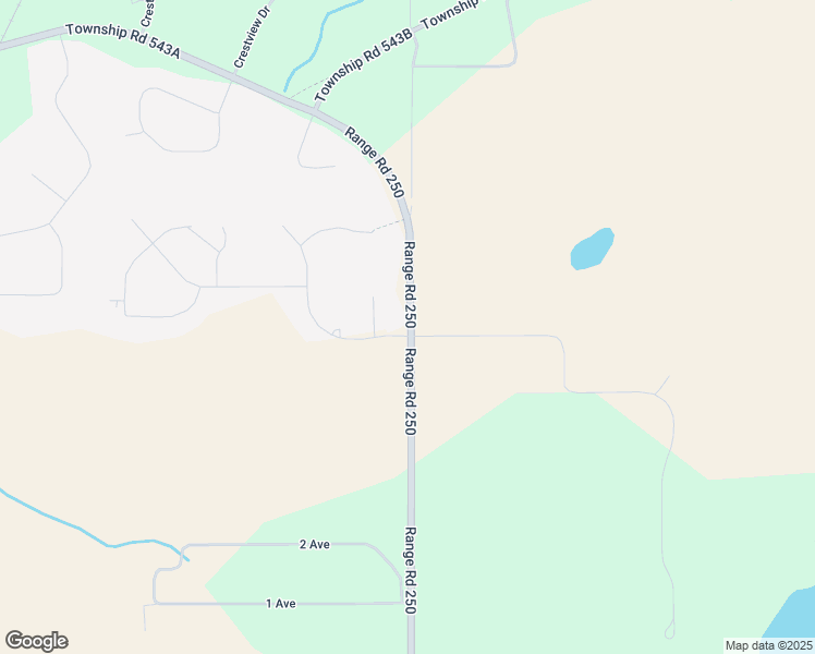 map of restaurants, bars, coffee shops, grocery stores, and more near 122 Range Road 250 in Division No. 11