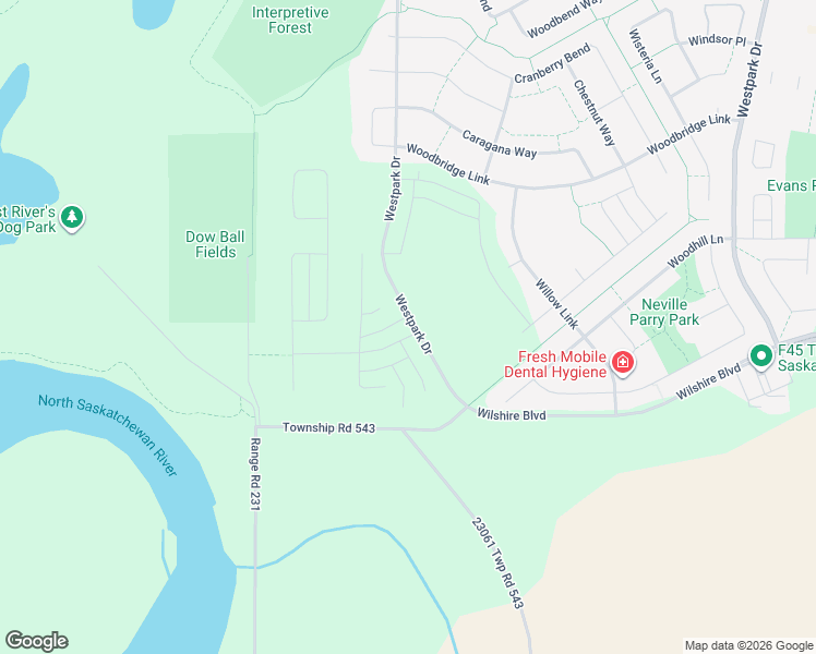 map of restaurants, bars, coffee shops, grocery stores, and more near 5 Wallace Pointe in Fort Saskatchewan