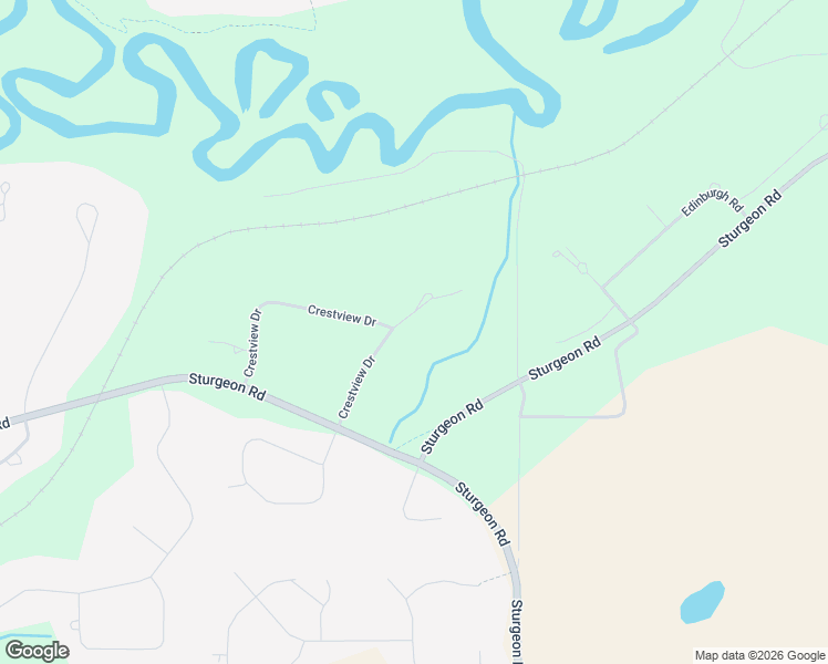 map of restaurants, bars, coffee shops, grocery stores, and more near 21 Crestview Place in Sturgeon County