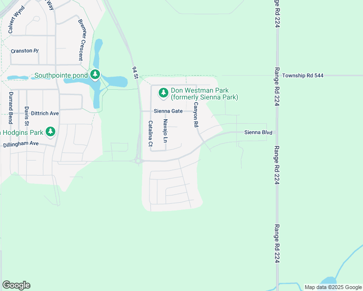 map of restaurants, bars, coffee shops, grocery stores, and more near 103 Catalina Court in Fort Saskatchewan
