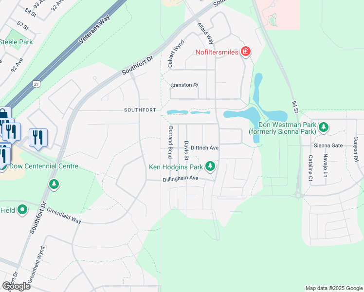 map of restaurants, bars, coffee shops, grocery stores, and more near in Fort Saskatchewan