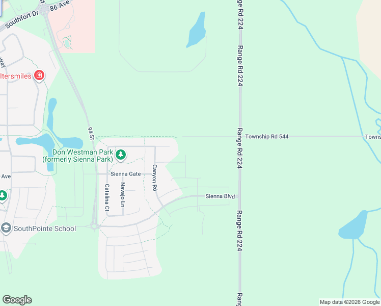 map of restaurants, bars, coffee shops, grocery stores, and more near 171 Sonora Crescent in Fort Saskatchewan