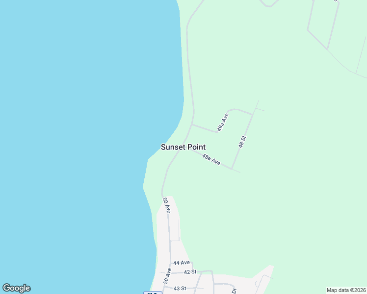 map of restaurants, bars, coffee shops, grocery stores, and more near in Sunset Point