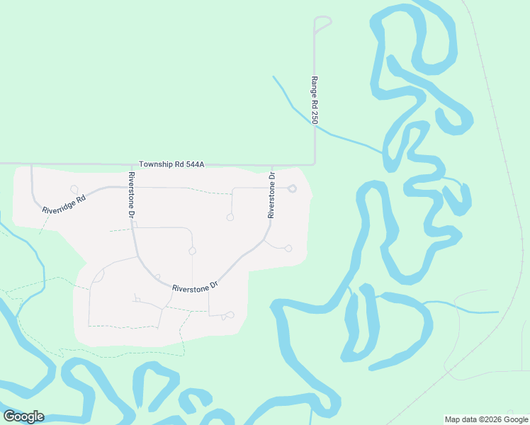 map of restaurants, bars, coffee shops, grocery stores, and more near 120 Riverstone Drive in Division No. 11